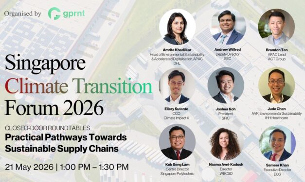 Singapore Climate Transition Forum 2026 to Focus on Sustainable Supply Chains