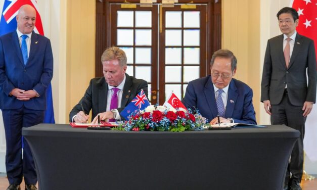 Singapore and New Zealand Sign Supply Chain Deal at Leaders’ Meeting