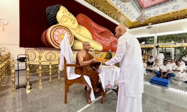 Sri Lanka High Commission in Singapore Commemorates Vesak 2026 with Dhamma Sermon and Alms-Giving