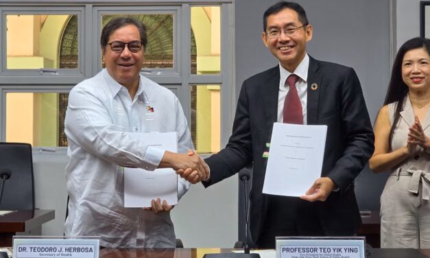 NUS Saw Swee Hock School of Public Health Signs Landmark Partnership with Philippines Department of Health