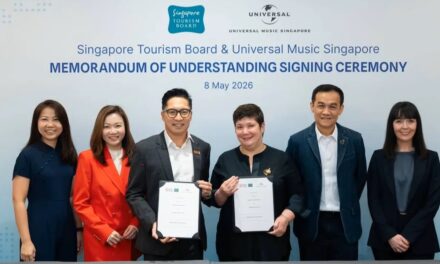 Singapore Tourism Board and Universal Music Singapore Sign Multi-Year Partnership to Promote Singapore Globally