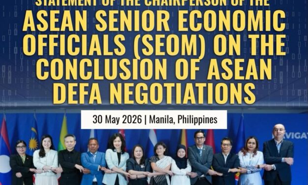 ASEAN Concludes Negotiations on Landmark Digital Economy Framework Agreement