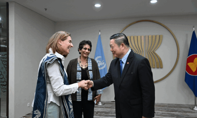 ASEAN Secretary-General Meets UNDP Regional Director at ASEAN Headquarters