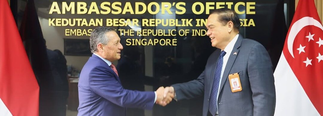 Indonesia and Peru Ambassadors to Singapore Discuss Bilateral Relations