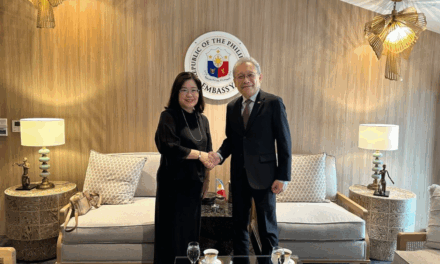 Thai Ambassador-Designate Waraphannee Damrongmanee Pays Courtesy Call on Philippine Ambassador in Singapore