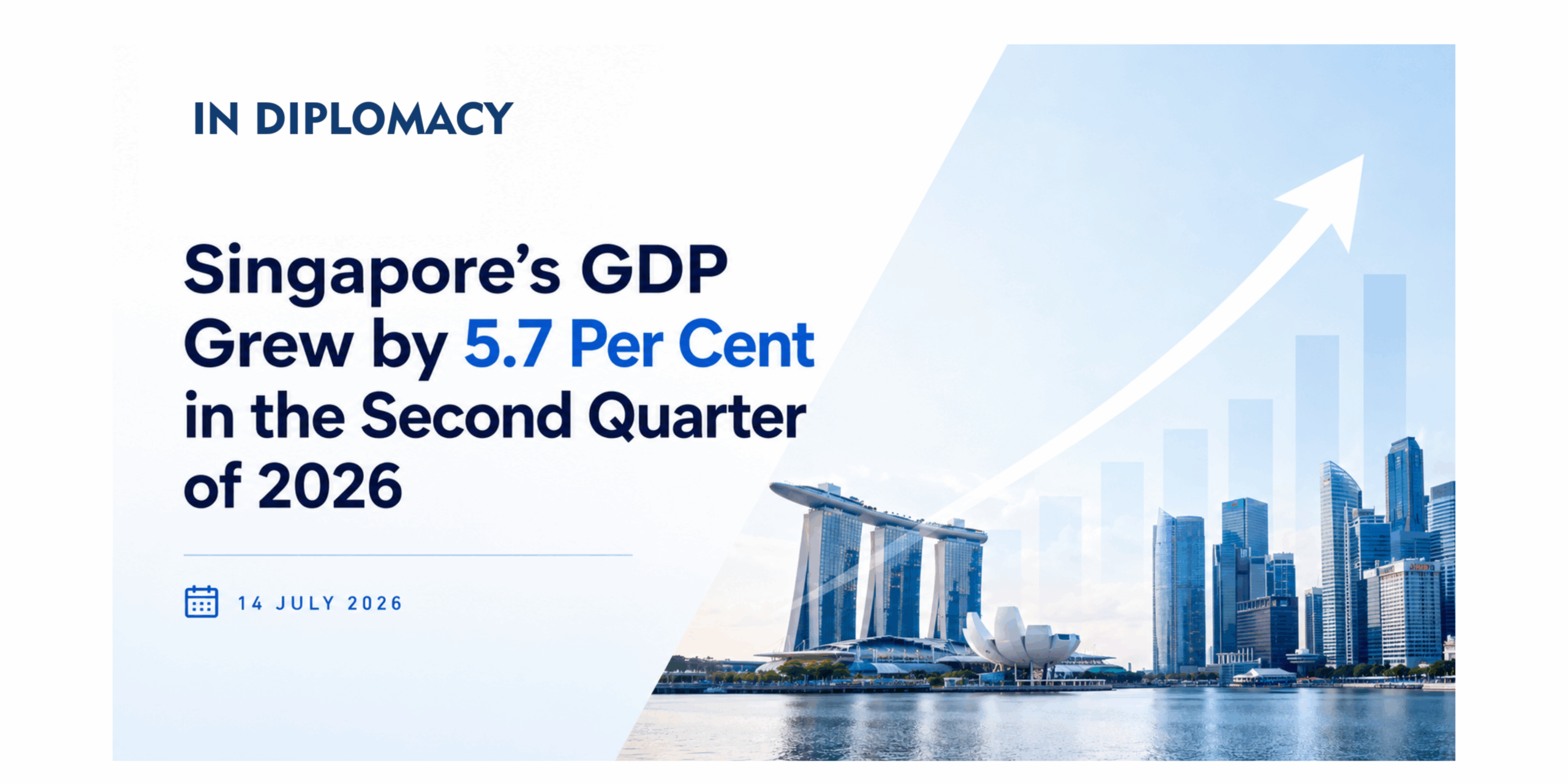 Singapore Economy Grew 5.7 Per Cent in Second Quarter of 2026, Led by Manufacturing
