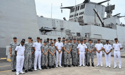 Indian Navy Eastern Fleet Strengthens Bilateral Ties During Port Visit to Singapore