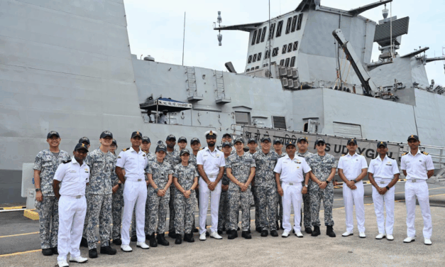 Indian Navy Eastern Fleet Strengthens Bilateral Ties During Port Visit to Singapore