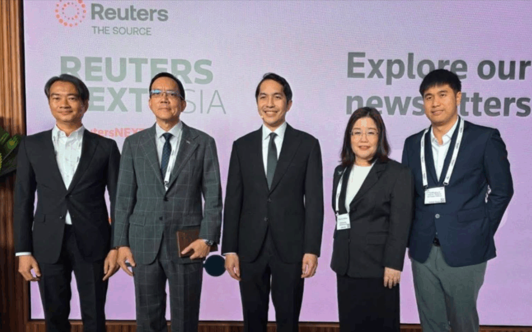 Dr. Santitarn Sathirathai Showcases Thailand’s Economic Vision at Reuters NEXT Asia in Singapore