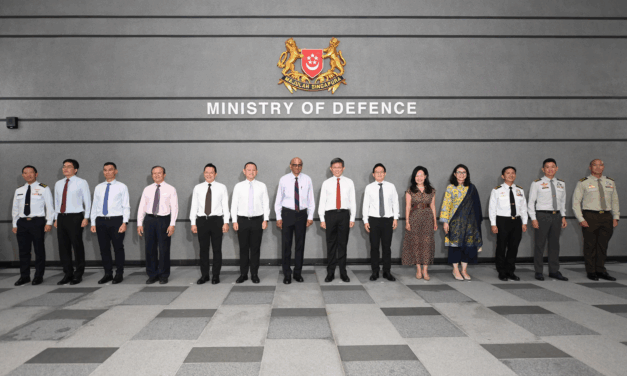 President Tharman Hosts Annual Reception for MINDEF and SAF Personnel in Singapore