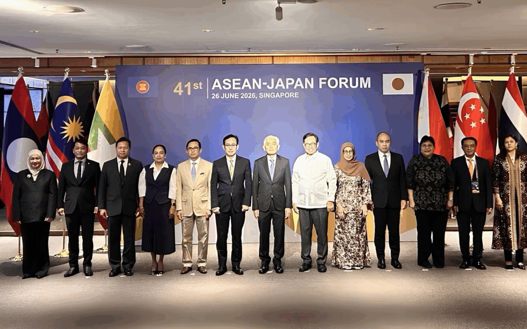 Thai Delegation Attends 41st ASEAN–Japan Forum and Discusses Future ASEAN Chairmanships