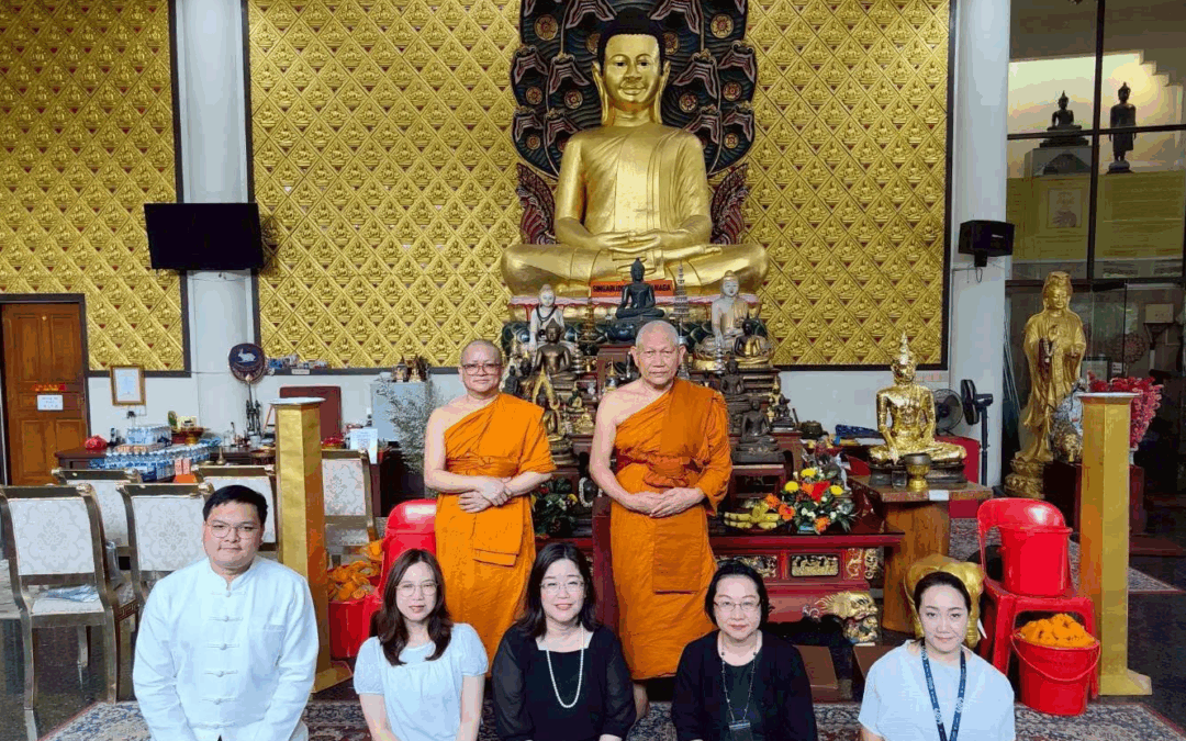 Thai Ambassador and Sattha Puchaniyaram Temple Discuss Promoting Buddhism in Singapore