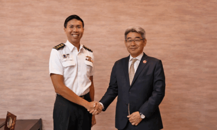 Singapore’s New Defence Attaché to Japan Pays Courtesy Call on Japanese Ambassador