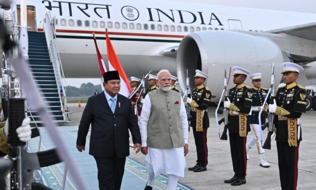 Indonesia’s President Prabowo Welcomes India’s Prime Minister Modi