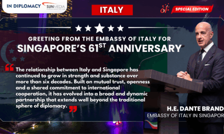 Italy Ambassador Dante Brandi: Celebrating Singapore’s National Day and a Dynamic Partnership Shaping the Future