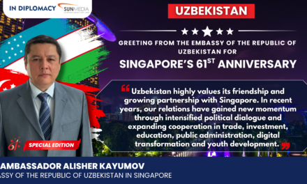 Uzbekistan Ambassador H.E. Alisher Kayumov Celebrates Singapore’s 61st National Day, Looks Ahead to 30 Years of Bilateral Relations