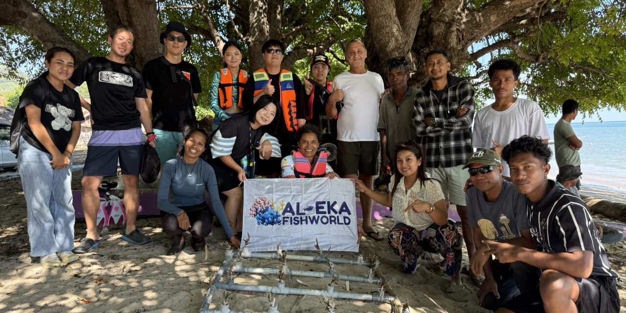 AL Eka Fishworld Highlighted Aquaculture and Coral Restoration Initiatives in Timor-Leste