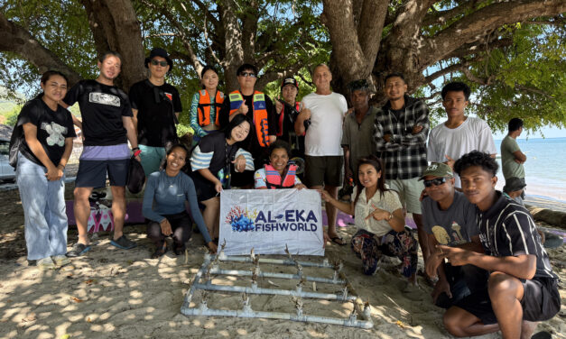 AL Eka Fishworld Highlighted Aquaculture and Coral Restoration Initiatives in Timor-Leste