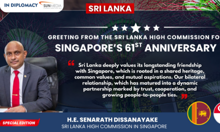 Sri Lanka’s High Commissioner H.E. Senarath Dissanayake Congratulates Singapore on Its 61st National Day, Celebrating Enduring Bilateral Friendship