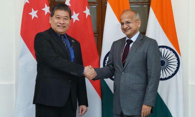 Singapore MFA Permanent Secretary Luke Goh Visits New Delhi